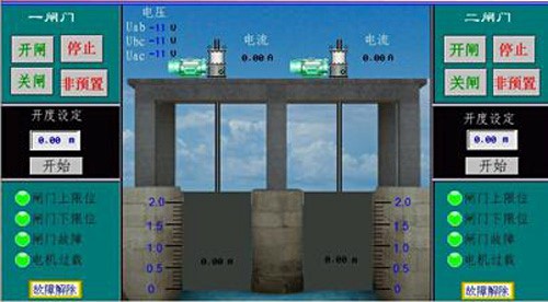 紫金橋組態畫面